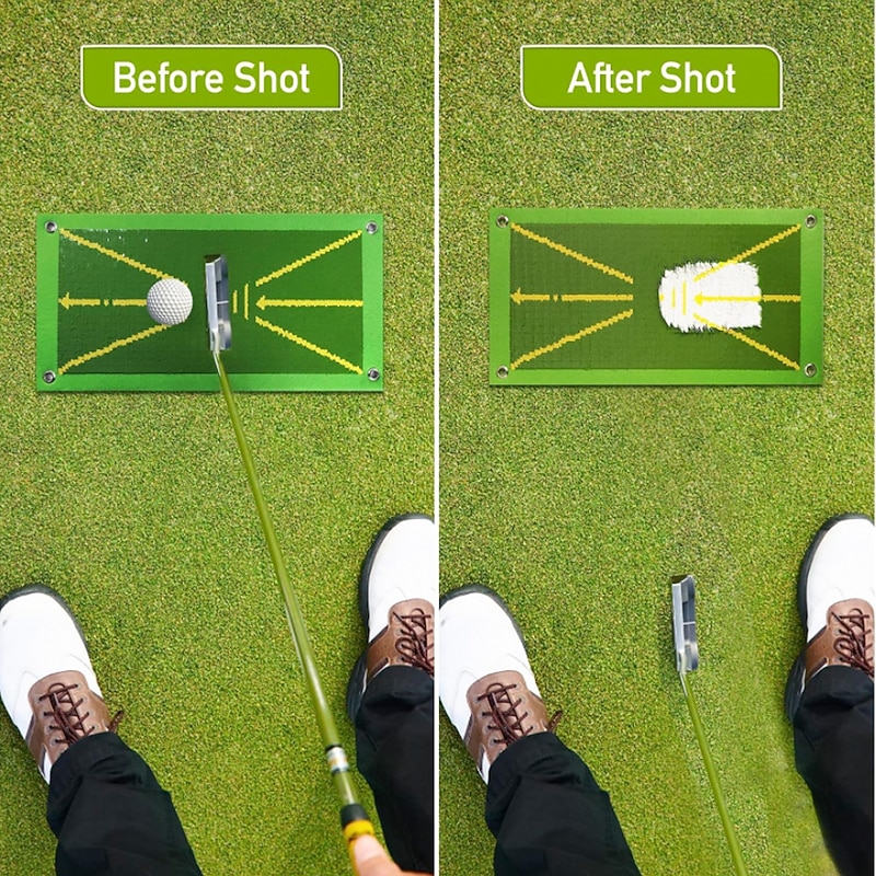 Golf Hitting Pad Beads Display Hitting Marks Detection Pad Indoor And Outdoor Swing Trainer Super bowl3