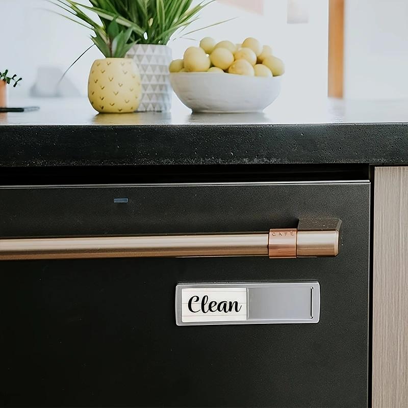 1pc Universal Dishwasher Magnet - Strong Clean Dirty Indicator for Kitchen Organization and Home Decoration.4