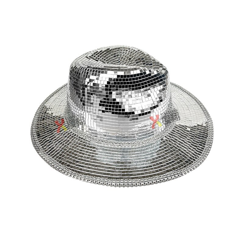 Sequin Hat Costume Cap Chic Bling Dance Hats Disco Ball Hat Fisherman Hat3