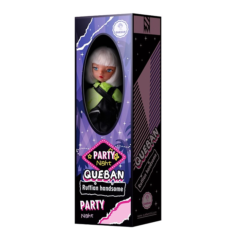 11inch Pi Shuai Doll - White Hair 360  Joint BJD Girl Interchangeable Doll Children's Toy4