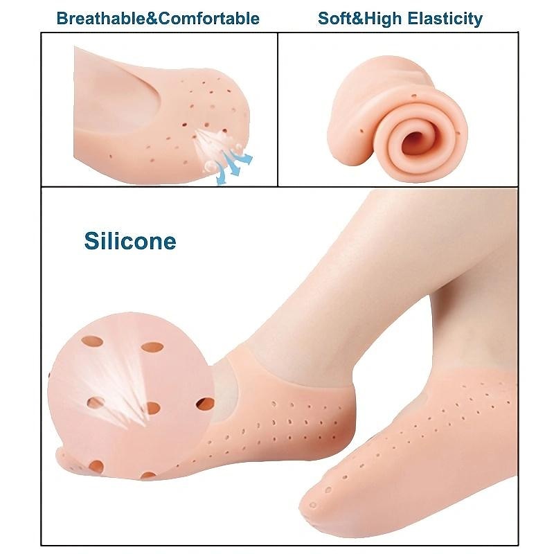 Relieve Foot Pain & Pressure Instantly with Reusable Silicone Socks - Perfect for Men & Women3