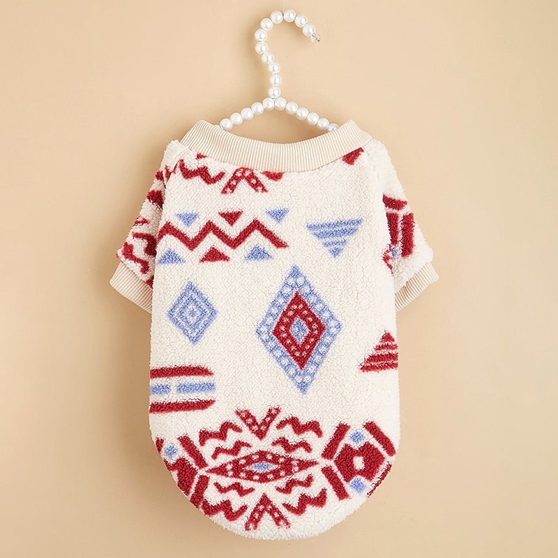 Dog Cat Sweater Sweatshirt Jumper Fashion Cute Winter Warm Soft Washable Comfortable Outdoor Sports Dog Clothing for Bichon Frise Poodle Pomeranian Baby Pet Papillon3