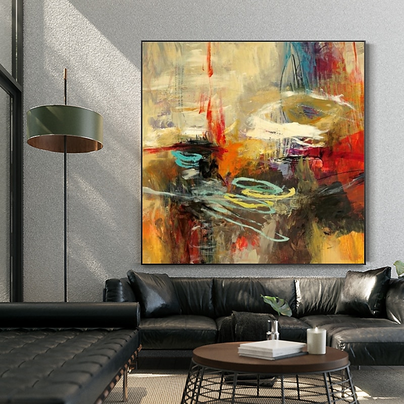 Power Colors Painting Abstract Oil Painting Original Canvas Painting Abstract Large Oil Colorful Painting Abstract Painting Living Room Wall Art No Frame3