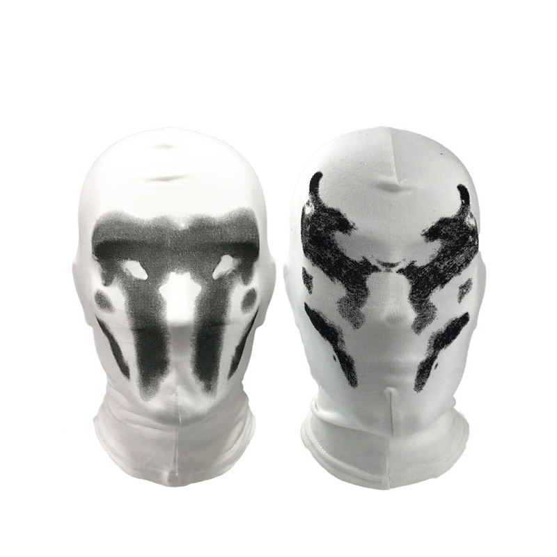 Watchmen Roche Head Mask Cosplay Digital Print Head Mask Carnival Headwear - Main Image