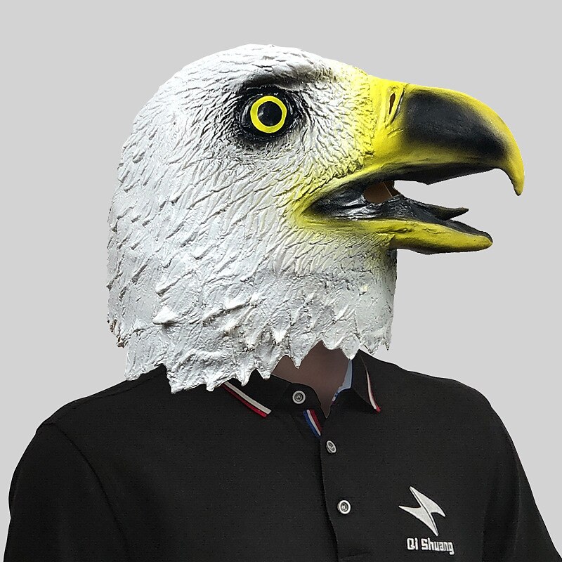 Carnival Funny Animal Series Five Head Masks Makeup Ball Cute Latex Headwear Halloween Party Performance Props 14