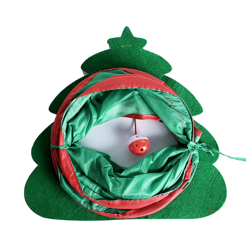 Interactive Toy Tunnels Catnip Toy with Pet Friendly Retractable Durable Releasing Pressure Pet Training for Cat Kitten Indoor Outdoor Pet Play4