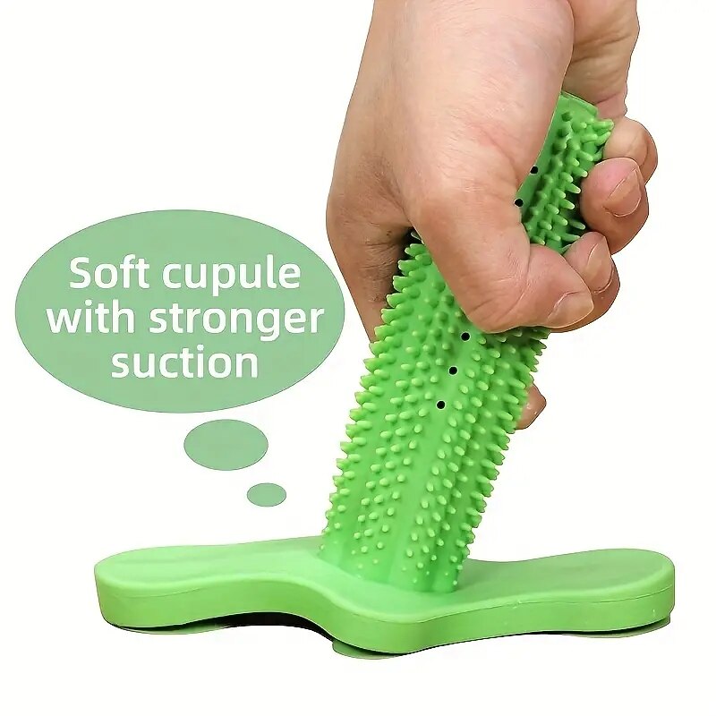 Pet Chew Durable Supplies Suction Cup Sounding Toothbrush Molar Rod Dog Toy3
