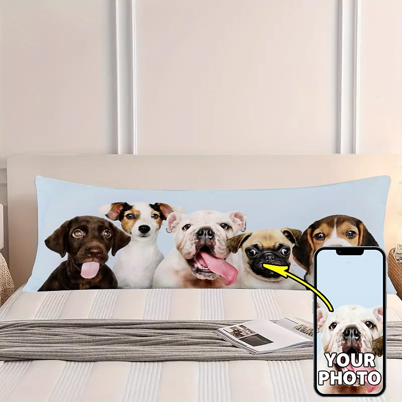 Custom Body Pillow Cover Add your Image Best Graduation Gift Personalized Photo Design Picture Fashion Casual Pillowcase Cushion Cover2