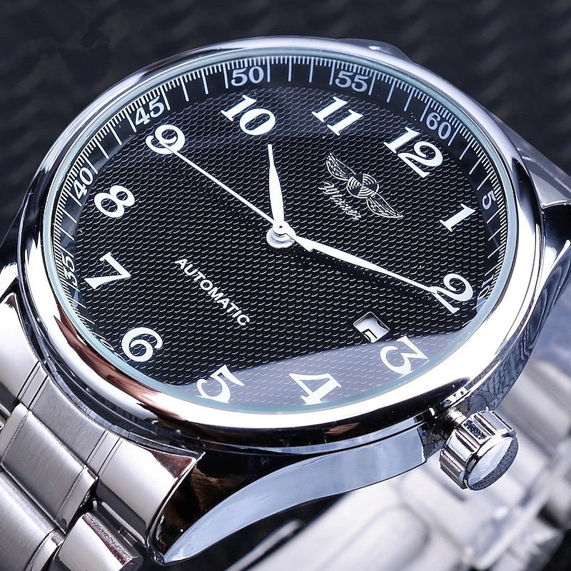 Men's Automatic Mechanical Watch - Fashion Casual Business Wristwatch with Luminous Calendar2