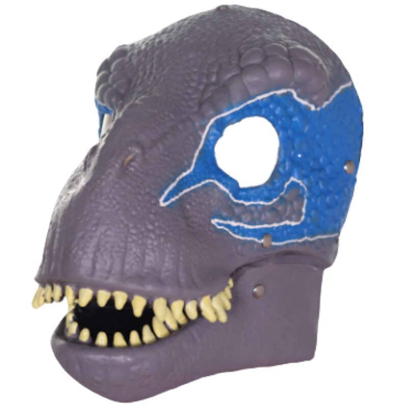 Popular Dinosaur Mask Halloween Party Funny Props with Open Mouth Tyrannosaurus Rex Animal Latex Mask4