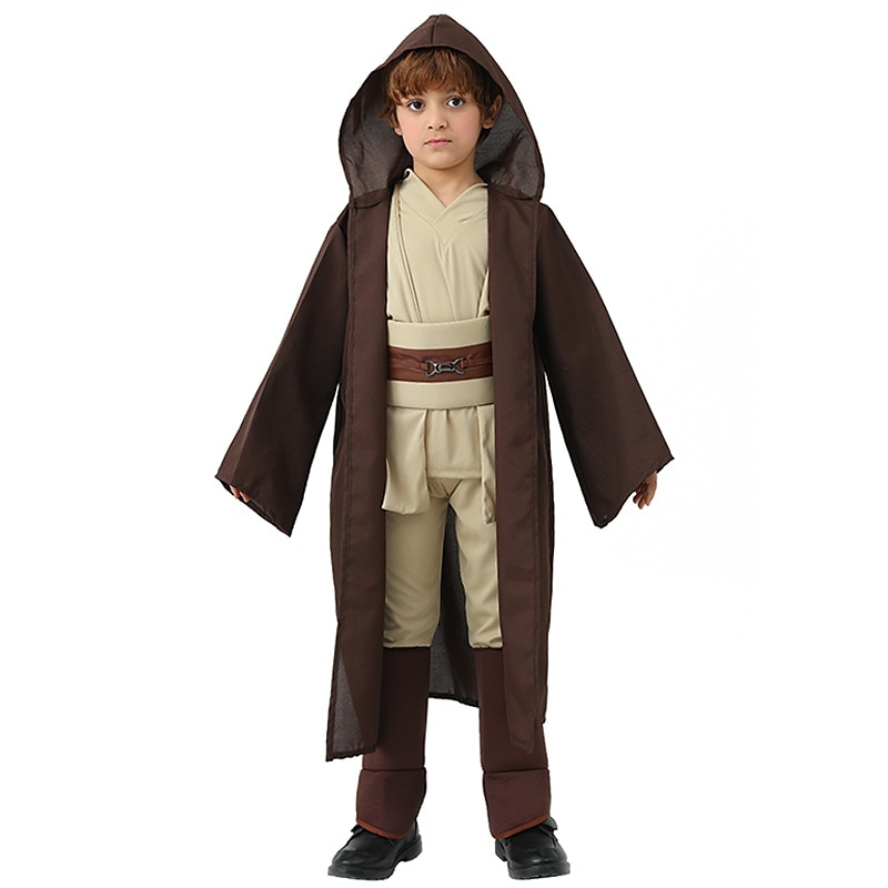 Obi-Wan Kenobi Jedi Knight Cosplay Costume Outfits Costume Cosplay Movie Cosplay for Boys Kids Carnival Masquerade2