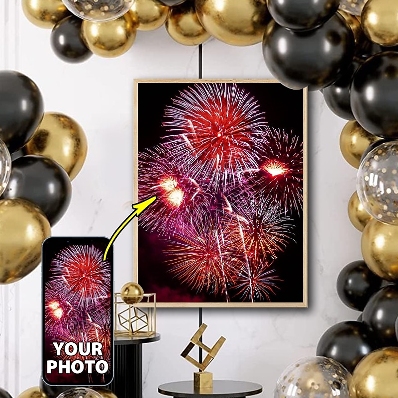 Personalized  Wall Art Canvas Prints and Poster - Personalized Family Poster Without Frame women/men custom made New year Custom Personalized Valentine Gift Custom Made2