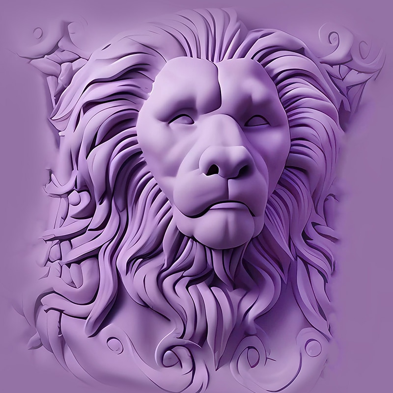 Men's Graphic Animal Lion Sweatshirts Golf Pullover Sweatshirt Long Sleeve Sweatshirt Crew Neck Fashion Daily Casual 3D Print Vacation Holiday Going out Print Spring &  Fall3