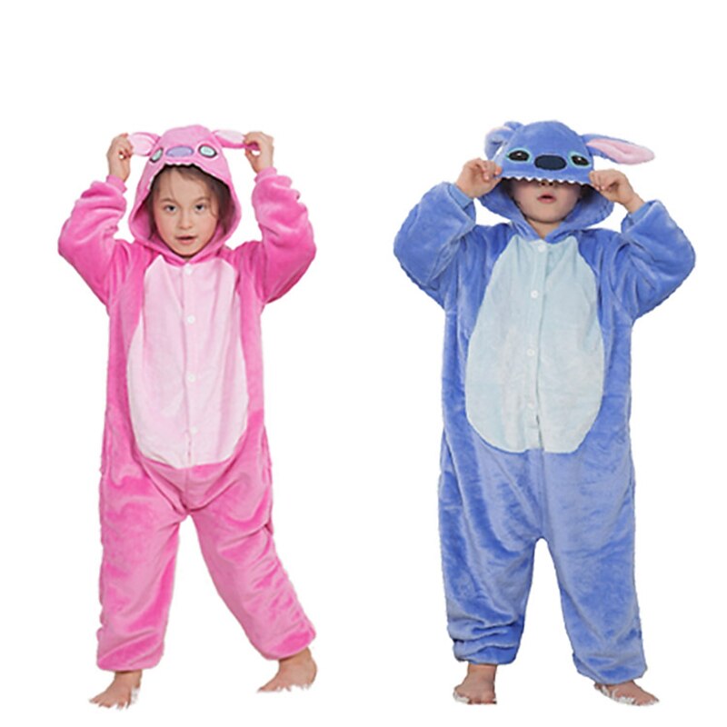Kid's Adults' Animal Group Costume Nightwear Onesie Pajamas Carnival Costume Monster Animal Onesie Pajamas Kigurumi Pajamas Cute For Men and Women Boys and Girls Carnival Cartoon4