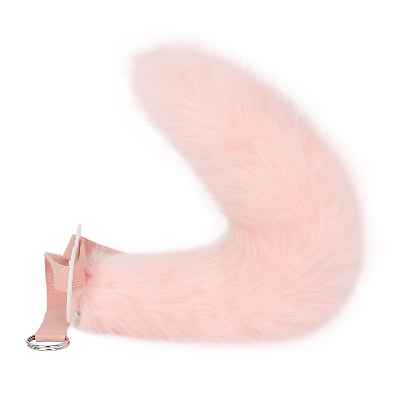Hongxue Wolf Ear Hair Hoop Cos Plush Wolf Tail Fox Tail Set Cosplay Comic Exhibition Dressing Cosplay Accessories2