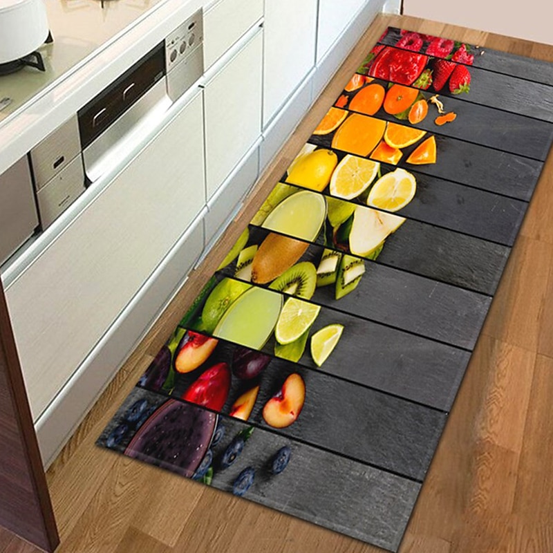 Vegetables Area Rug Kitchen Mat Non-Slip Oil Proof Floor Mat Livingroom Rug Indoor Outdoor Mat Bedroom Decor Bathroom Mat Entrance Rug Door Mat3