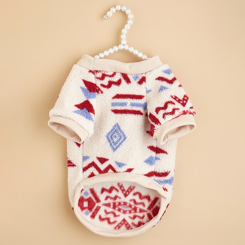 Dog Cat Sweater Sweatshirt Jumper Fashion Cute Winter Warm Soft Washable Comfortable Outdoor Sports Dog Clothing for Bichon Frise Poodle Pomeranian Baby Pet Papillon4