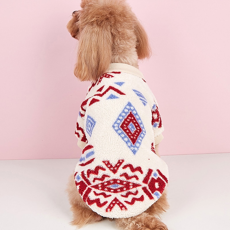 Dog Cat Sweater Sweatshirt Jumper Fashion Cute Winter Warm Soft Washable Comfortable Outdoor Sports Dog Clothing for Bichon Frise Poodle Pomeranian Baby Pet Papillon2