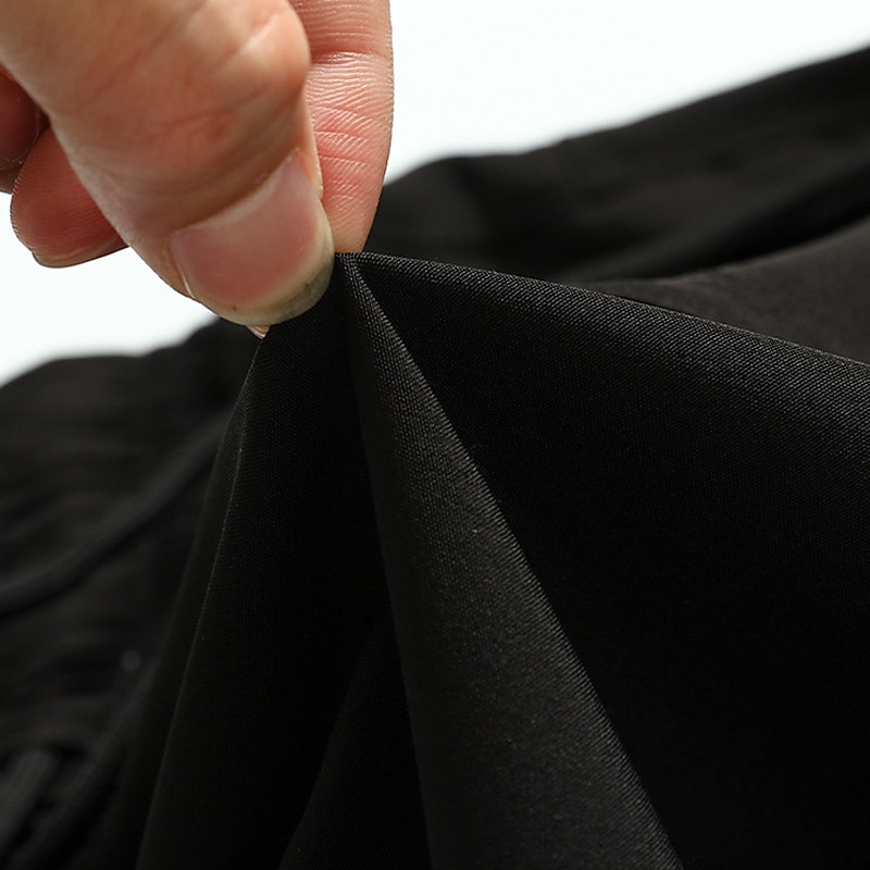 Men's Running Shorts Gym Shorts Sports Basketball Gym Breathable Quick Dry Drawstring Elastic Waist Liner Plain Short Sport Casual Activewear Black Grey Micro-elastic3