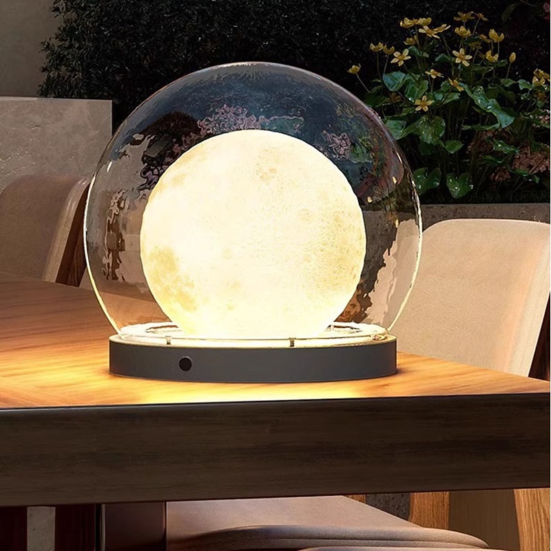 Outdoor Post Light, Outdoor Lantern with Globe Shade Pole Lamps Waterproof Outdoor Bollard Light Fence Patio Cover, Outdoor Bollard Lights2