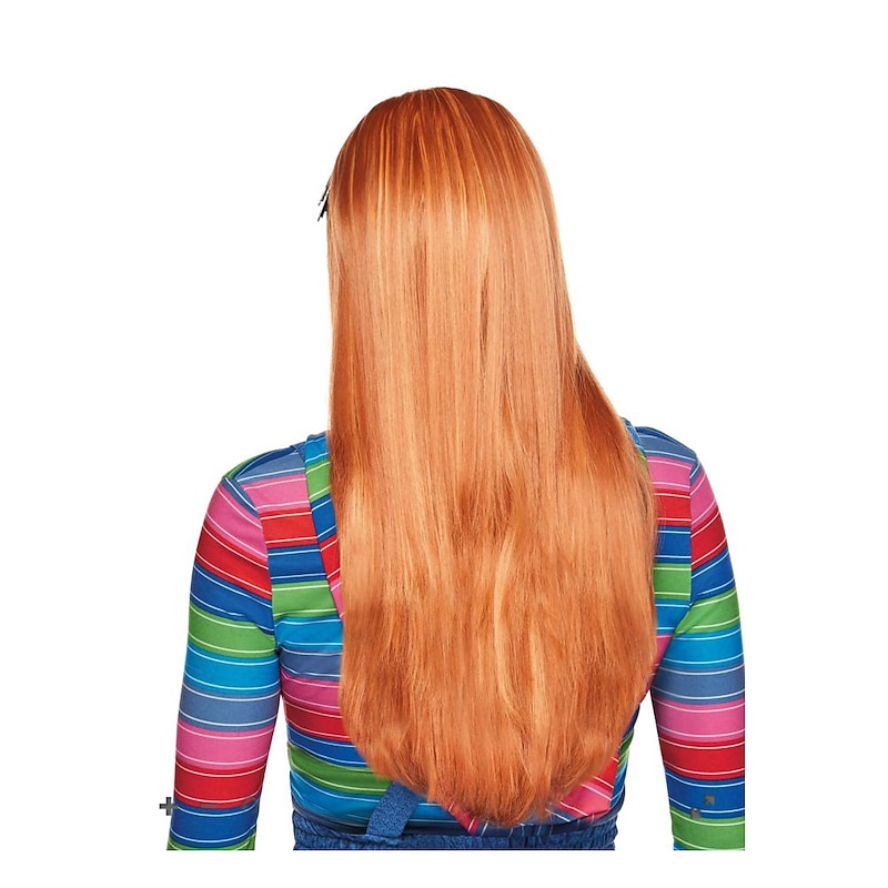 Heat Resistant Long Chucky Wig - Child's Play Carnival Wigs Halloween Wigs2