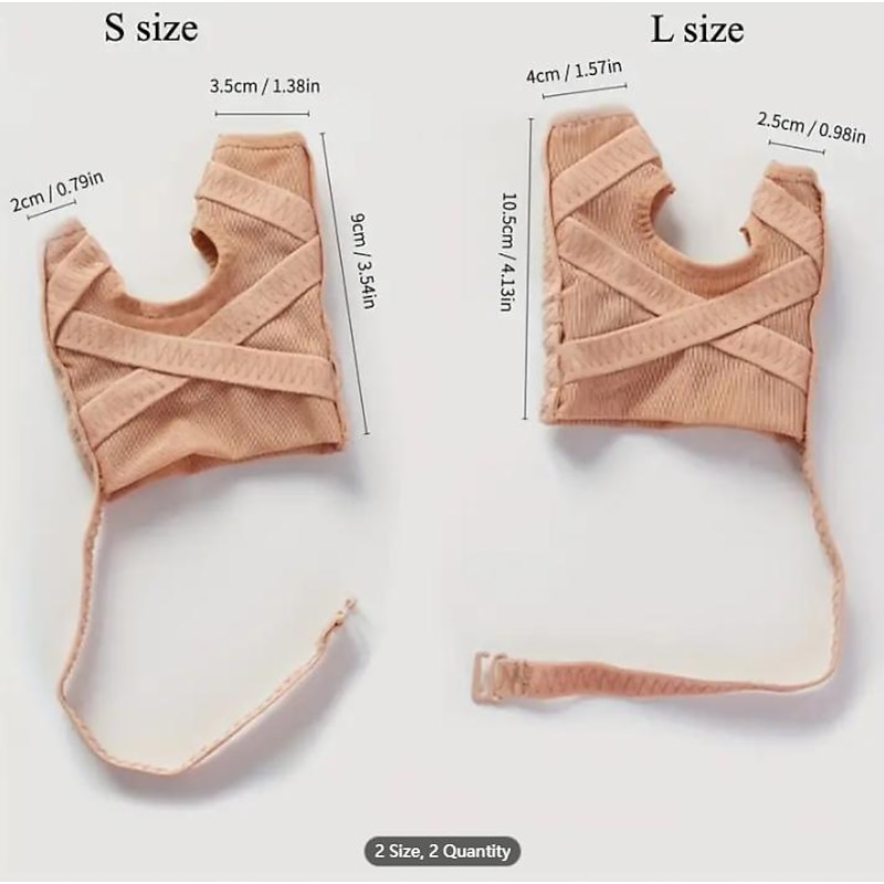 1 Pairs Toe Correction Socks, Toe Overlapping Separator, Ultra-thin Breathable Shoes-Wearable for Men & Women Adjustable3