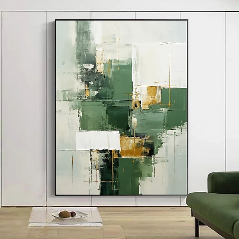 Oil Painting Hand Painted Vertical Abstract Wall Art Decoration Contemporary Minimalism Abstract for Home Decor Rolled Canvas (No Frame)2