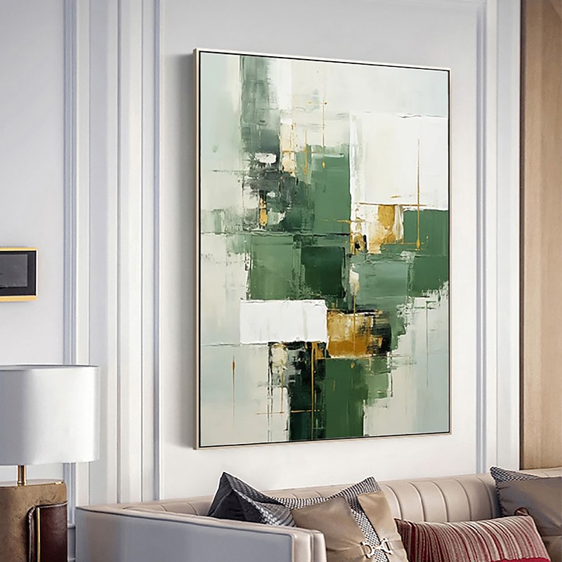 Oil Painting Hand Painted Vertical Abstract Wall Art Decoration Contemporary Minimalism Abstract for Home Decor Rolled Canvas (No Frame)4