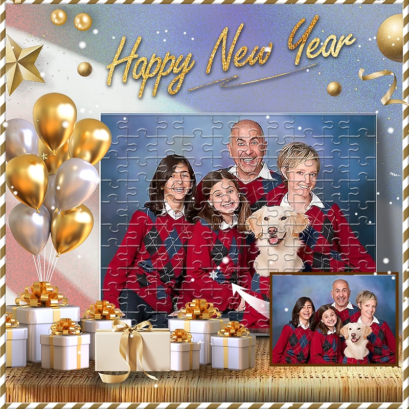 Custom Photo Puzzle Gift Picture Gifts, Jigsaw Puzzles Custom Puzzle White Card Paper, Create Personalized Gift 500Pcs Women/men Personalized Valentine Gift Custom Made2