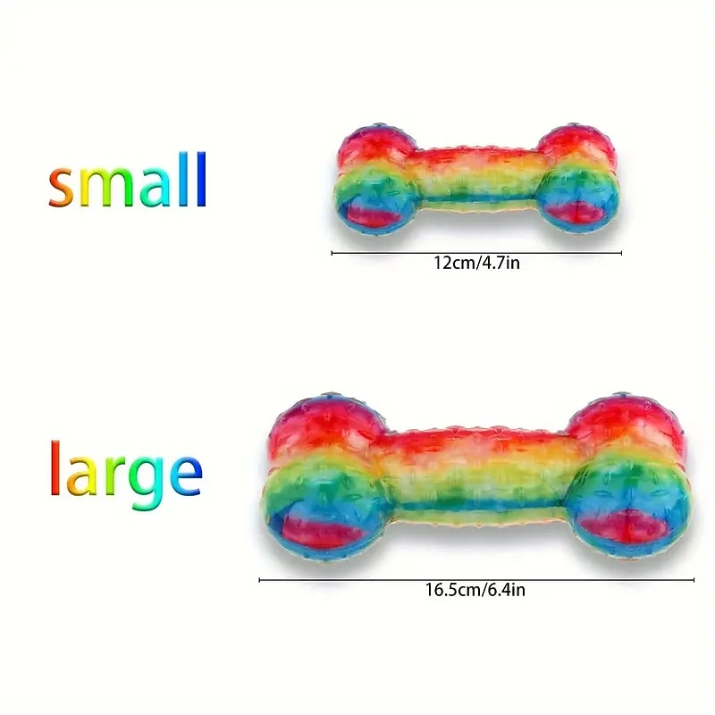 Chew Toy Interactive Toy Squeak Toy with Durable Pet Exercise Teething Toy for Dog Indoor Outdoor Pet Play4