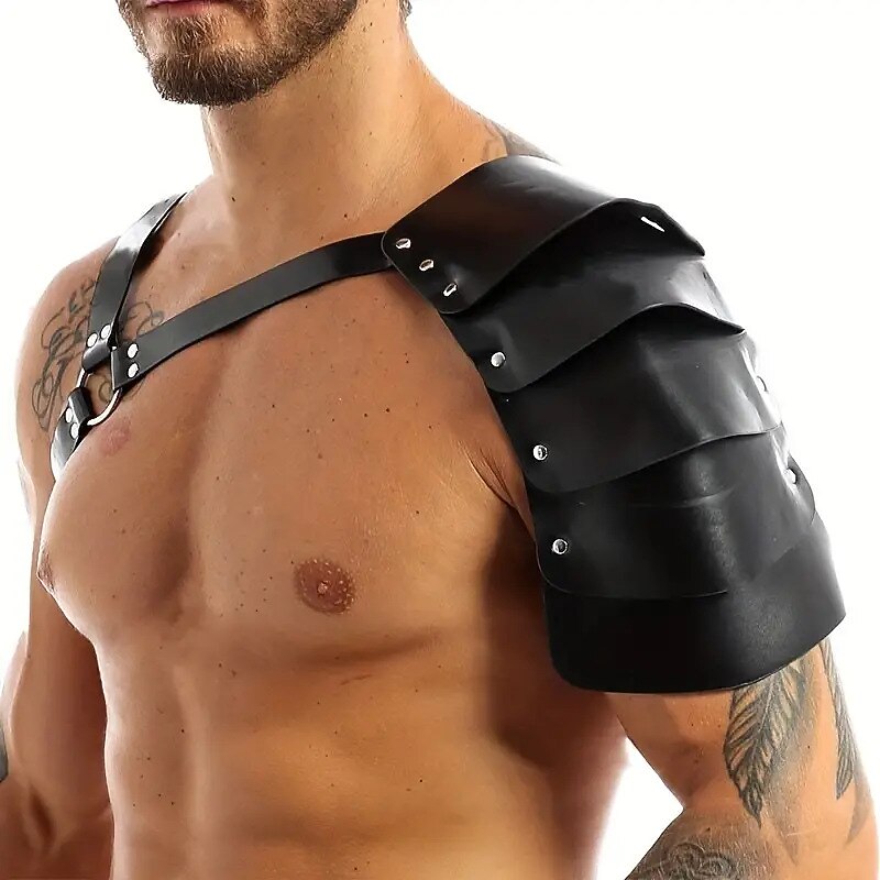 Punk & Gothic Medieval Renaissance Waist Belt Wristband Knight Ritter Viking Crusader Archery Fancy Dress Men's Women's Unisex Viking Fantasy Masquerade Performance Stage LARP Adults' More3