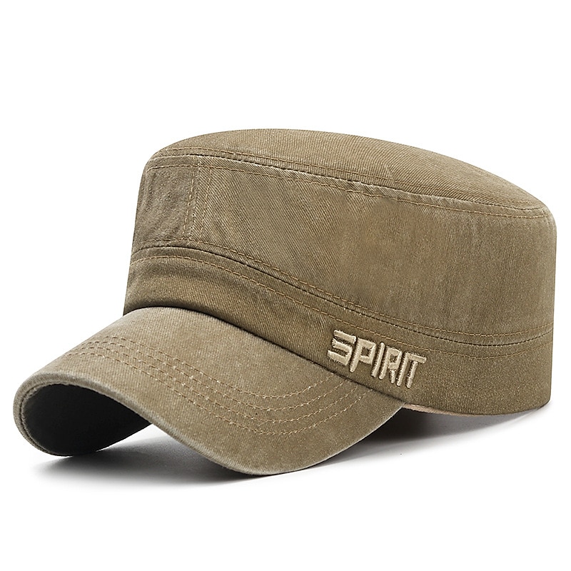 Unisex Flat Cap Baseball Cap Military Cap Cadet Hat Black Dark Navy Polyester Fashion Vintage Casual Minimalism Outdoor Vacation Plain Adjustable Fashion2