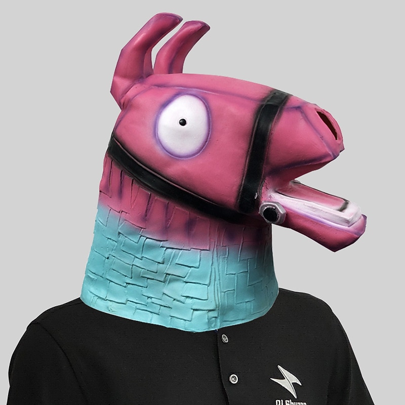 Carnival Funny Animal Series Five Head Masks Makeup Ball Cute Latex Headwear Halloween Party Performance Props 5