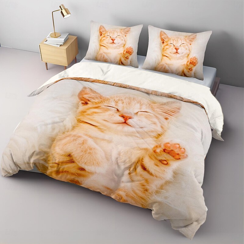 Customised Printed Bedding Set Best Graduation Gift Personalized Gift Duvet Cover Set Bedding Set Friends,Family3