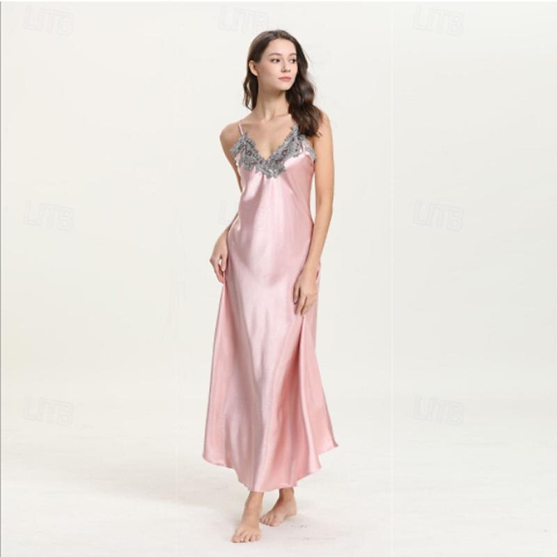 Adults' Solid Color Pajamas Nightwear Onesie Pajamas Kigurumi Pajamas Fashion Casual Daily For Women's Valentine's Day Dailywear Cartoon