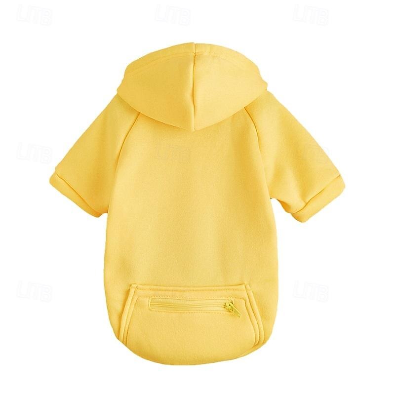 Dog Cat Hoodie Cute Casual Winter Warm Breathable Soft Washable Comfortable Outdoor Casual Daily Dog Clothing for Bichon Frise Pomeranian Baby Pet Papillon Small4