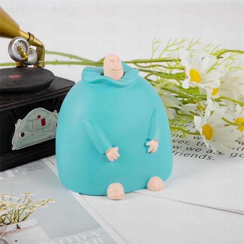 Middle Finger Desk Decor - 1 Set Middle Finger Desk GuyResin Ornaments Prank Toy Funny Decoration for Home Living Room Office Table2