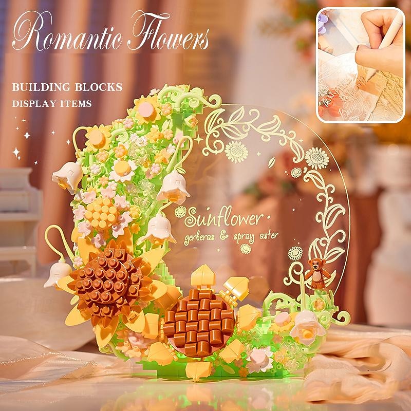 Small Particle Astronaut Ultraman Children's Puzzle Toy Girl Gift Building Blocks3