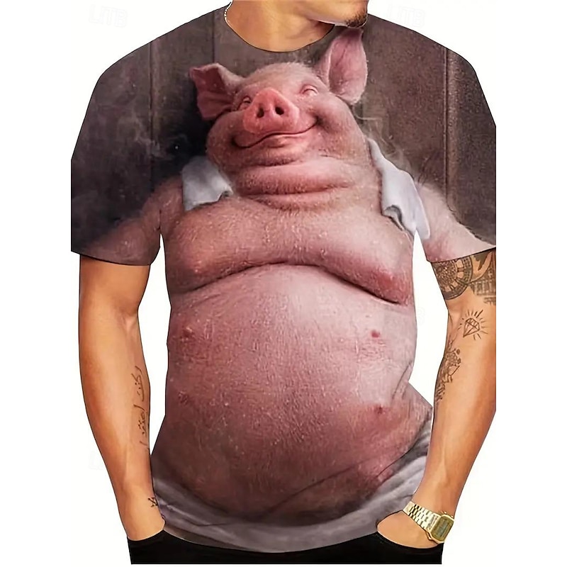 T-shirt Print Graphic For Couple's Men's Women's Adults' Christmas Carnival Masquerade 3D Print Party Festival