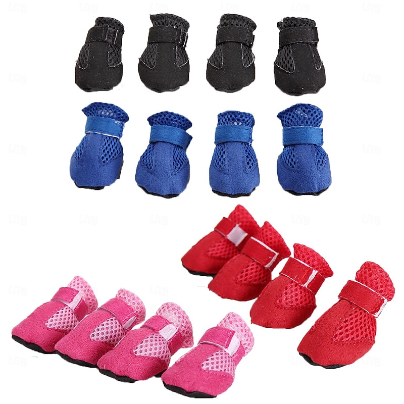 Dog Cat Boots / Shoes Cute Casual Winter Breathable Soft Washable Comfortable Outdoor Casual Daily Dog Clothing for Bichon Frise Pomeranian Baby Pet Papillon Small