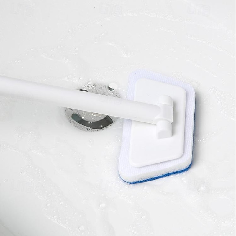 Multi-Functional Bathroom Wall Brush Long Handle Removable Household Floor Bathtub Brushes Ceramic Tile Sponge Cleaning Brush2