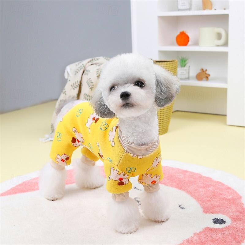Dog Cat Sweater Jumper Adorable Cartoon Winter Breathable Soft Washable Comfortable Thick Dailywear Bed Casual Daily Walking Dog Clothing for Cat Dog Husky Labrador Alaskan Malamute4