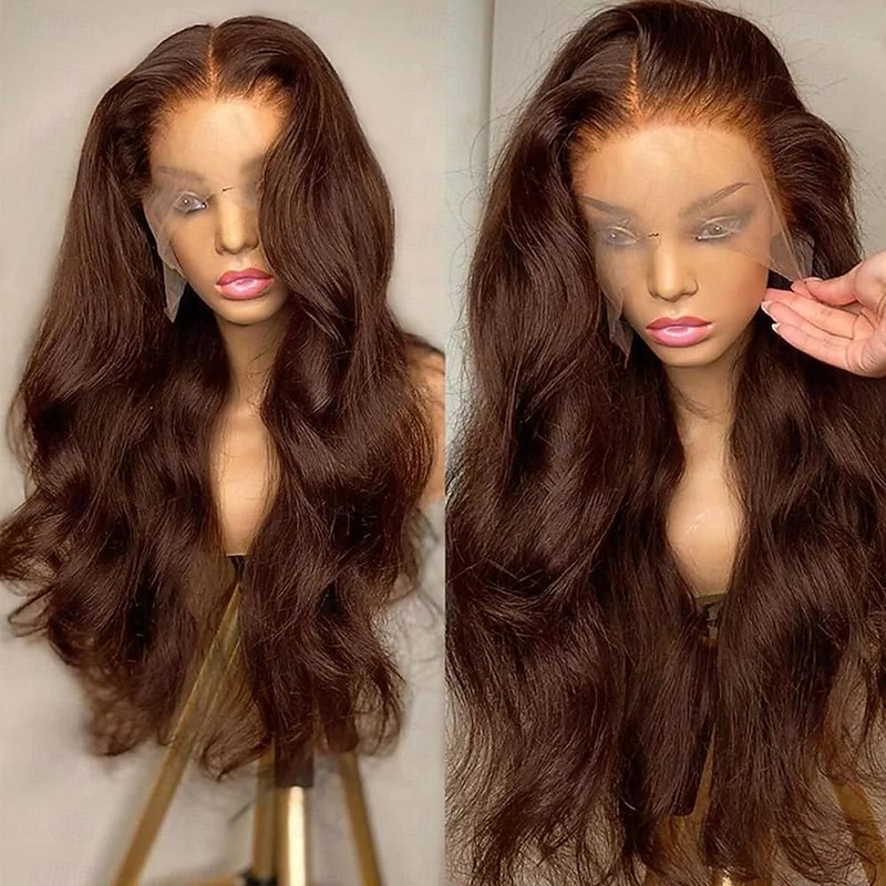 Human Hair Wigs for Women  13x4 Body Wave Lace Front Wigs Human Hair Lace Front Wigs Pre Plucked 150% Density  Lace Frontal Wigs Natural Black 22 Inch Body Wave Wigs3
