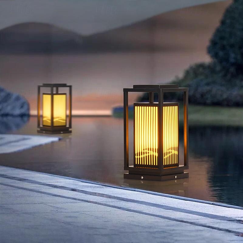 Outdoor Wall Lights Metal Wall Light IP65 Waterproof Warm White Light Color Utility Power Solor 110-120V 220-240V 10 W2