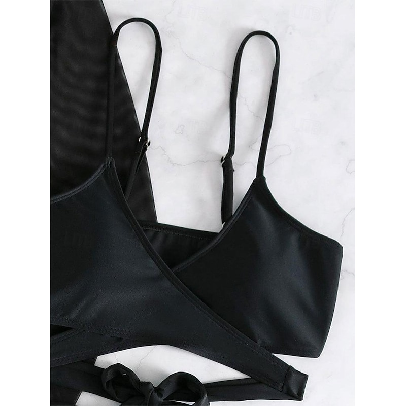 Women's Normal Pajamas Sexy Bodies Sets Plain Hot Sexy Holiday Home Bed Swimming Nylon Outdoor Stretchy Sleeveless Skirt 3-Piece Summer4