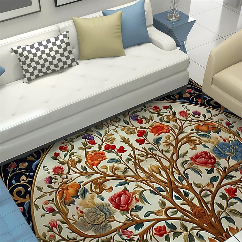 Tree of Life Vintage Area Rug Kitchen Mat Non-Slip Oil Proof Floor Mat Livingroom Rug Indoor Outdoor Mat Bedroom Decor Bathroom Mat Entrance Rug Door Mat2