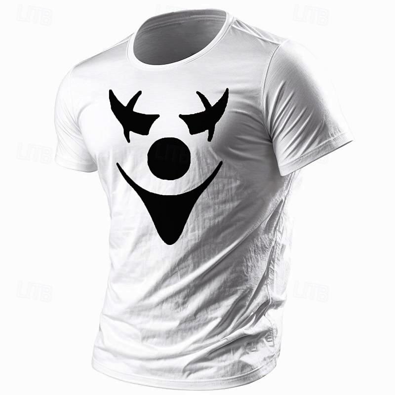 Men's Funny T Shirt Tee Top Polyester Short Sleeve Graphic Shirt Army Green / Olive Army Green + Black Black 1 Comfortable Tee Sports Outdoor Holiday Fashion Designer Clothing3