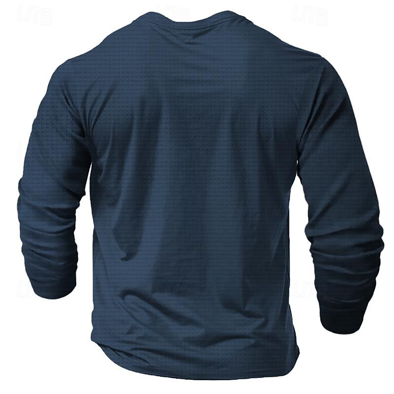 Men's Graphic Act My Age T Shirt Long Sleeve T shirt 3D Print Crew Neck Shirt Fashion Casual Street Style Sports Outdoor Holiday Going out Black Brown Army Green Spring &  Fall Clothing Apparel S M L2