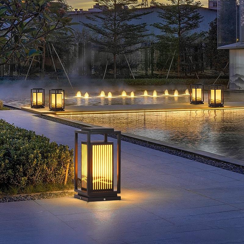 Outdoor Wall Lights Metal Wall Light IP65 Waterproof Warm White Light Color Utility Power Solor 110-120V 220-240V 10 W