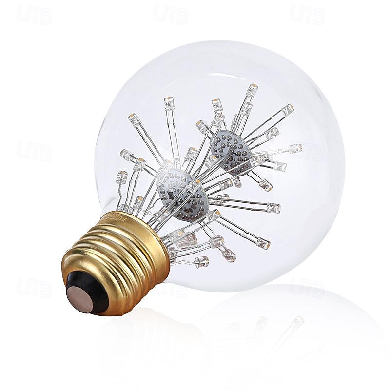 Colorful G80 Bulb E27 Screw Retro Edison Led Decorative Light Bulb3